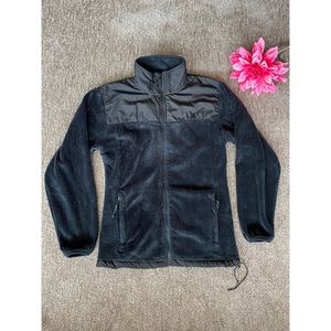 Snozu Black Fleece Zip Up Jacket